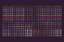 1000 RPG Icons Pixel Art Pack3